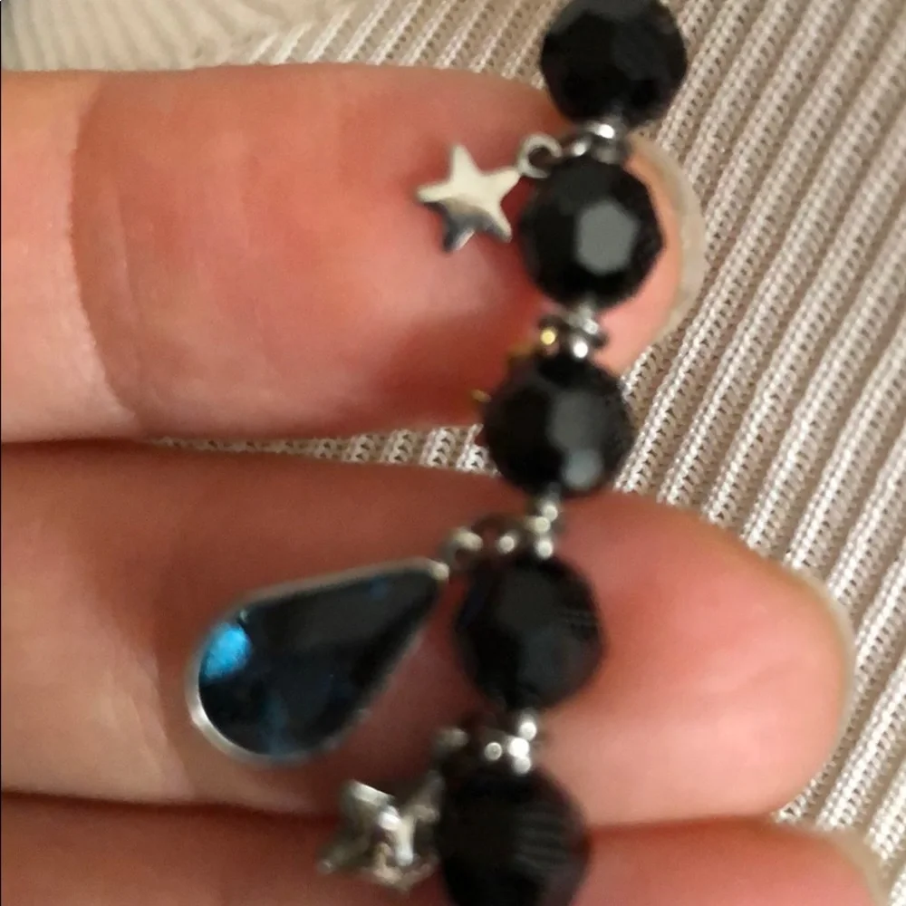 Swarovski magic long  necklace with locket